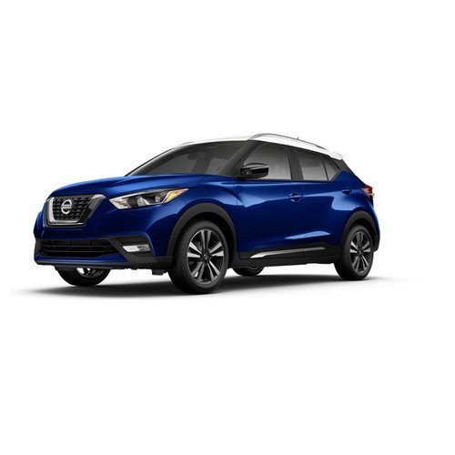 Nissan Kicks Deep Blue And Fresh Powder Color