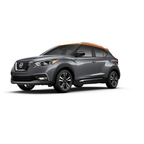 Nissan Kicks Gun Metallic And Monarch Orange Color