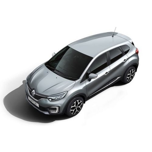 Renault Captur Moonlight Silver Color
