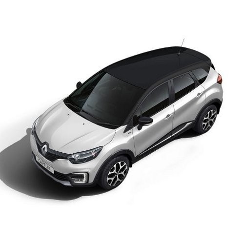 Renault Captur Pearl White Color