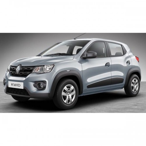 Renault Kwid Car Moonlight Silver