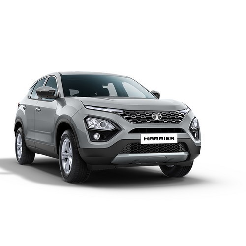 Tata Harrier Ariel Silver