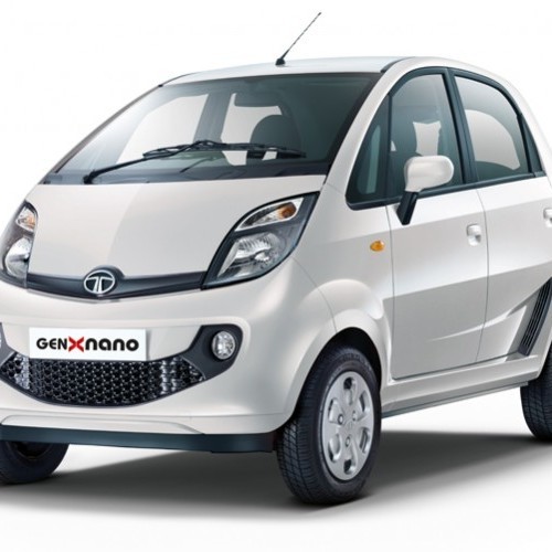 Tata Genx Nano Color Pearl White