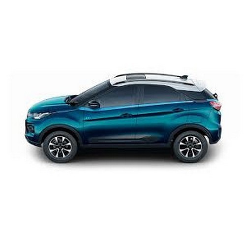 Tata Nexon Ev Signature Bluesilver Color