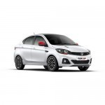 Tigor Pearlescent White With Glossy Black Roof