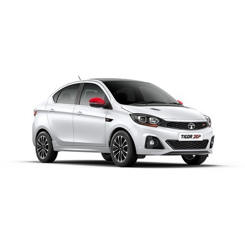 Tigor Pearlescent White With Glossy Black Roof