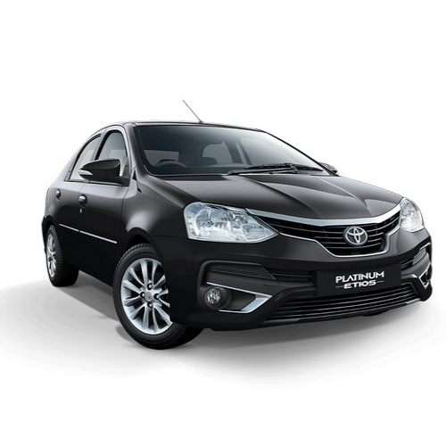 New Toyota Platnium Etios Color White