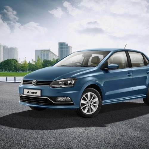 Volkswagen Ameo Car Color Blue