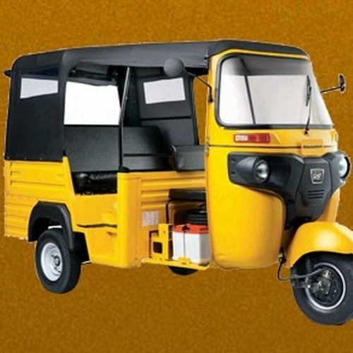 Bajaj Three Wheeler Max Cng Colour Yellow