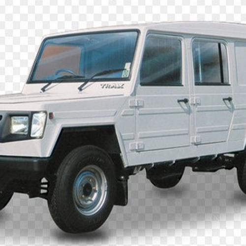 Force Trax Delivery Van Colour White