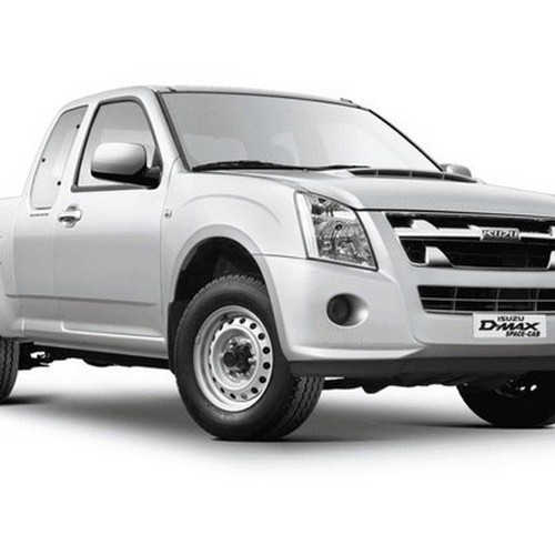 Isuzu D Max Space Cab Arched Deck Colour Alpine White