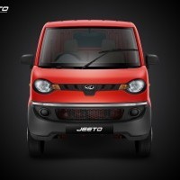 Mahindra Jeeto Red Colour