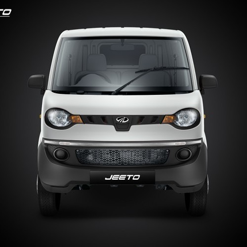 Mahindra Jeeto White Colour