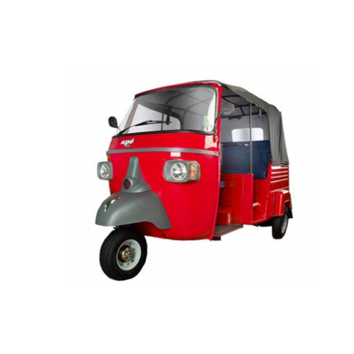 Piaggio Ape City Petrol Colour Red