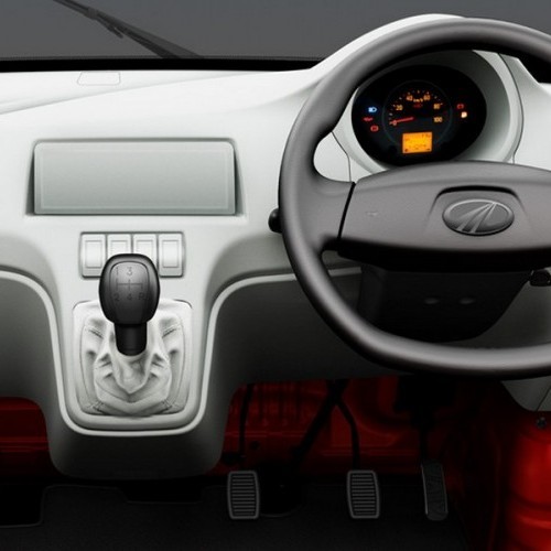 Mahindra Jeeto Interior Dashboard