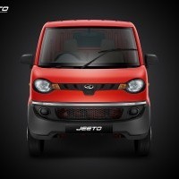 Mahindra Jeeto Red Colour