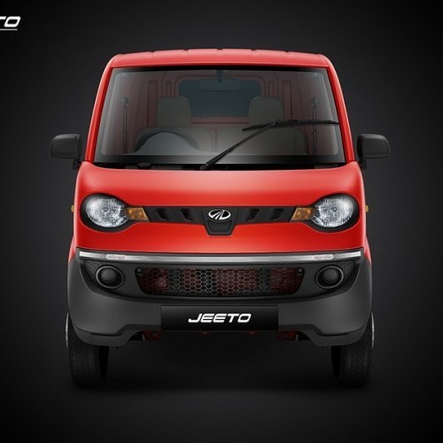 Mahindra Jeeto Red Colour